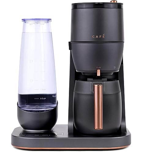 Café Specialty Grind and Brew Coffee Maker | Single-Serve Option | 10-Cup Thermal Carafe| WiFi Enabled Technology | Smart Home Kitchen Essentials | SCA Certified, Barista-Quality Brew